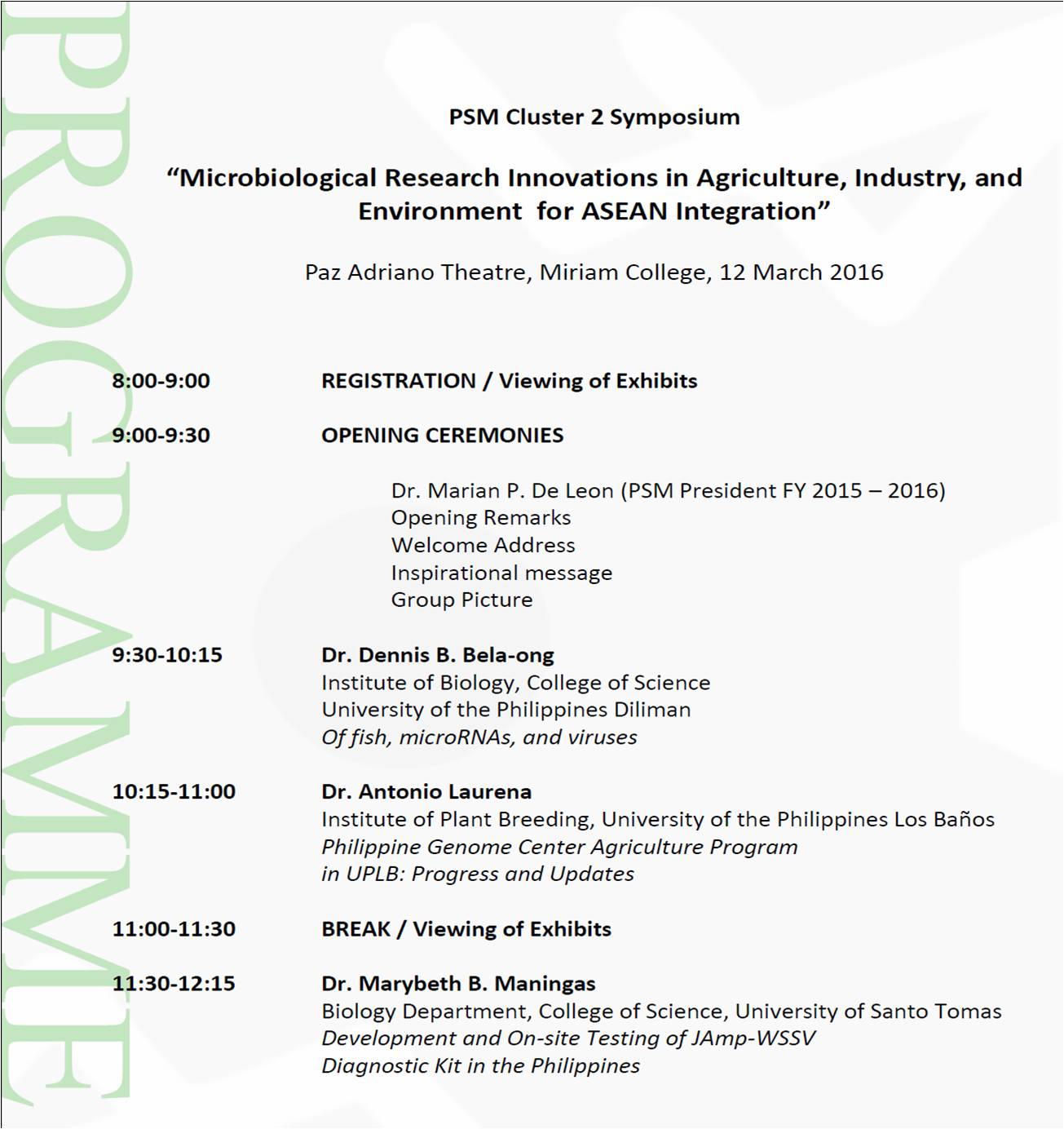 Program 1